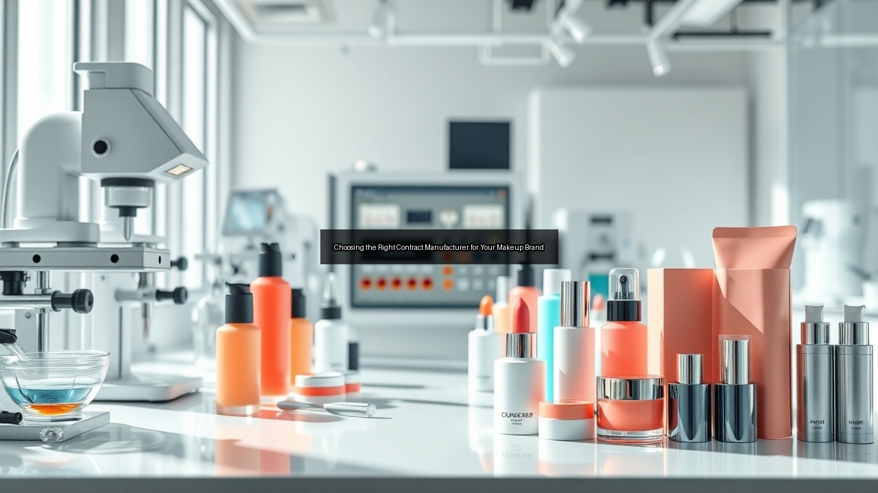 contract contract manufacturing hybrid cosmetic manufacturing fda